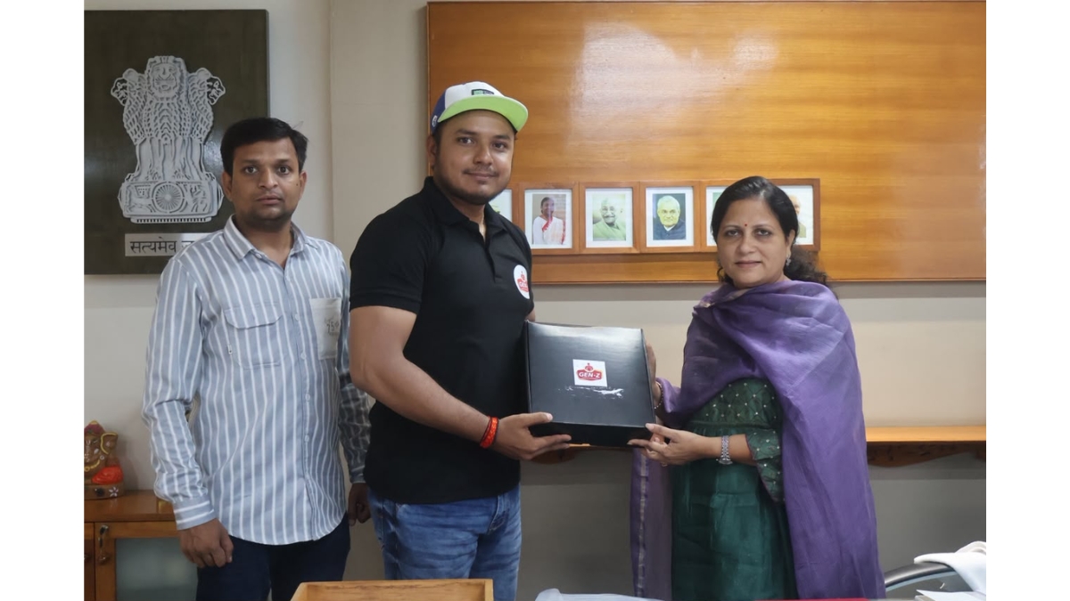 Leadership Meets Fitness – Aman Rathod and Hon’ble Minister Smt. Manishaben Vakil unite to support the mission of a healthier Gujarat